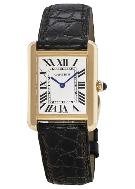 cartier tank solo woman